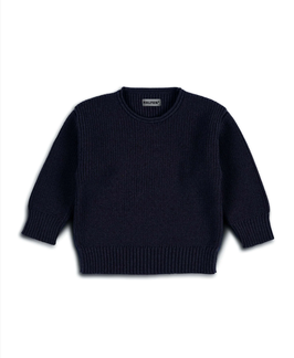 Baby & Kind Wollpullover Marineblau