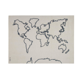 Canvas Wandekoration Weltkarte