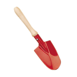 Schaufel aus Metall rot