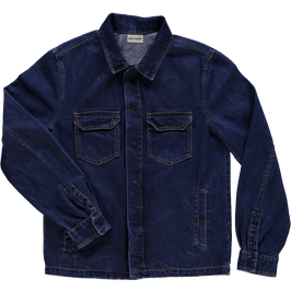 Männer Baumwoll Jeansjacke Dark Blue