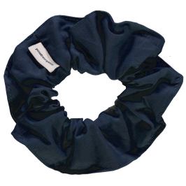 Musselinhaargummi Midnight Navy