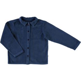 Kinder Cordhemd Dark Denim