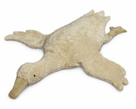Wärme Kuscheltier Gans beige - gross