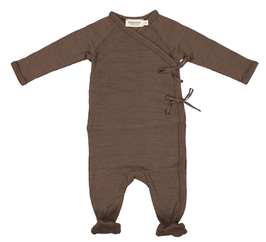 Baby Wollstrampler mit Fuss Terre