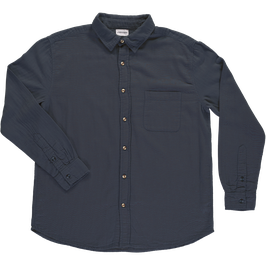 Männer Musselinhemd Pirate Black