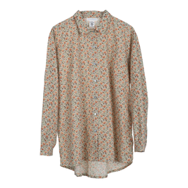 Gr. XL / 42-44 Frauen Kragenbluse Dahlia