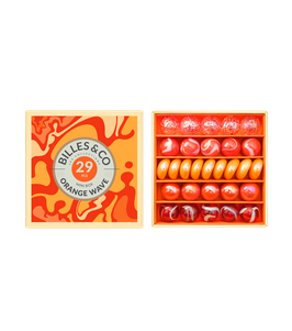 Farben Murmelbox Orange