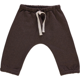 Baby Sweathose Marron Chiné