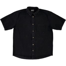 Männer Jeanshemd Black Denim