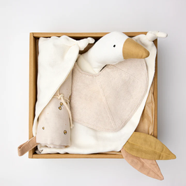 Geschenkset Schmusetuch Gans Vanilla