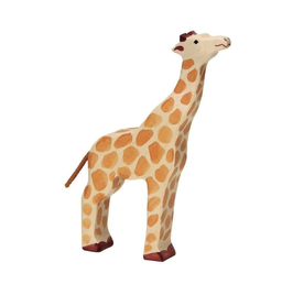 Holztier Giraffe klein