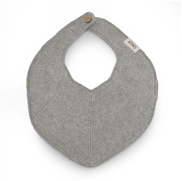 Gestricktes Bandana Lätzchen Grey