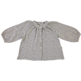 Kinder Musselinbluse Gase Fleurs