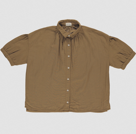 Frauen Musselinbluse Dull Gold