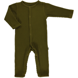 Baby Rippstrampler Fir Green