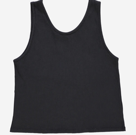 Frauen Ripp Trägershirt Pirate Black