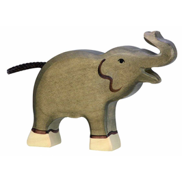 Holztier Elefant klein