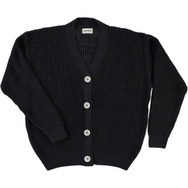 Frauen Strickcardigan Charbon