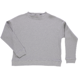 Frauen Ripploungeshirt Gris Chiné