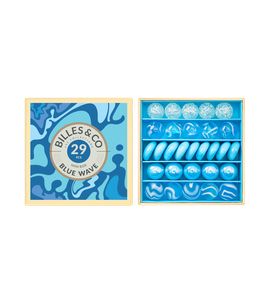 Farben Murmelbox Blau