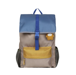 Recycelt Schulrucksack Multicolor