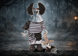 Kleiner Horrorclown 80 cm (animiert)