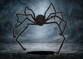 Riesige XXL Riesenspinne 250 cm