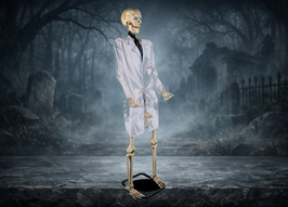 Animiertes Skelett "Dr. Love"