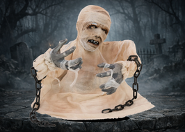 Zombie-Mumie (mit USB-Anschluss oder Batterie)