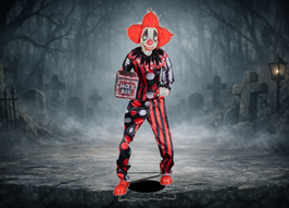 Jacks Box 175cm Halloween Deko Animatronic