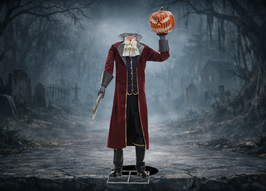 Kopfloser Reiter (Headless Horsemann)- Halloween Animatronic Deko