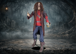 Pirat 183cm Halloween Deko Animatronic