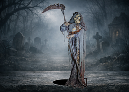 Great Outdoor Reaper 300cm Halloween Deko Animatronic