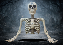 Skeleton Grave Breaker ohne LCD Halloween Deko
