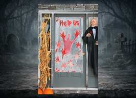 Halloween Deko Türfolie