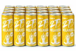 2B RELAXED - YOUR NATURAL STRESS REDUCER mit Pfand - 0,25 € pro Dose - MHD 02/2027