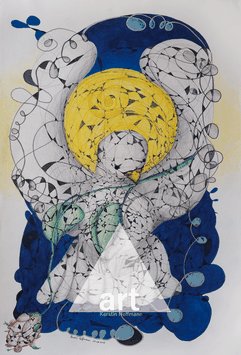 Chakren und Elemente 50x70 cm