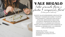Taller de Prensado de Flores y Plantas
