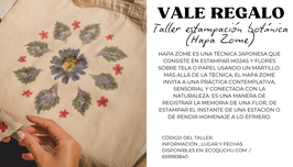 Taller de Estampación Botánica