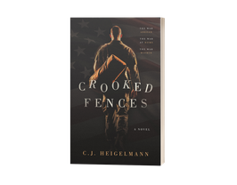 Autographed Paperback, Crooked Fences: A Novel, by C.J. Heigelmann