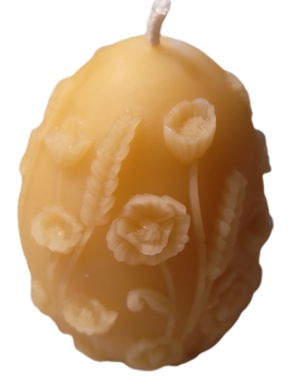 Osterei mit Blumen
