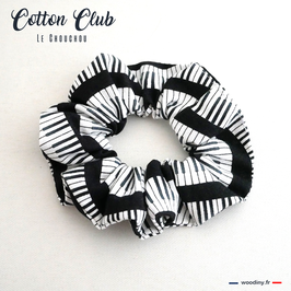 Chouchou motif piano "Cotton Club"