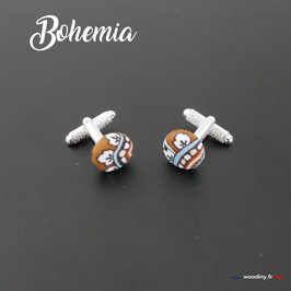 Boutons de manchette "Bohemia"