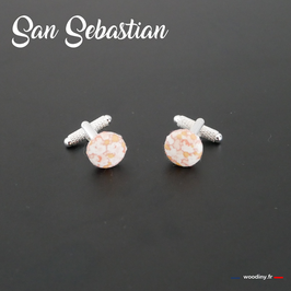 Boutons de manchette "San Sebastian"