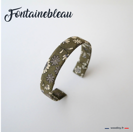 Bracelet tissu "Fontainebleau"