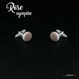 Boutons de manchette "Rose nymphe"