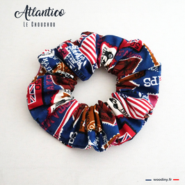 Chouchou motif rétro "Atlantico"