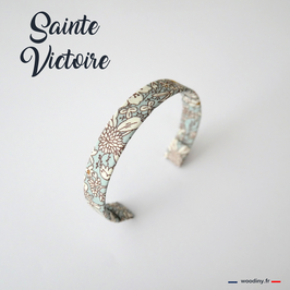 Bracelet fleuri champêtre "Sainte Victoire"
