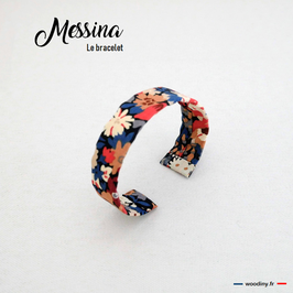 Bracelet liberty orange "Messina"