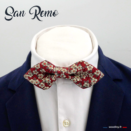 Noeud papillon "San Remo" - forme en pointe